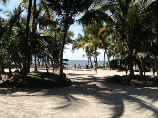 A Beach in Riu Resorts Puerto Vallarta