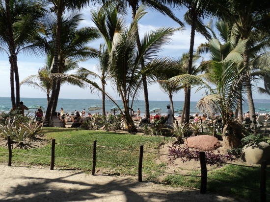 Riu Resorts view overlooking Banderas Bay 