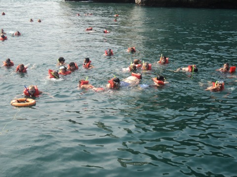 Snorkeling at the famous Los Arcos in Puerto Vallarta